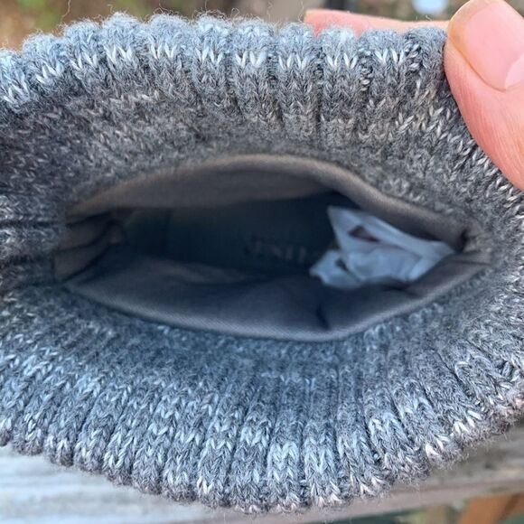 Just fab Sweater Trim Gray Boots Sz 6 - Picture 7 of 11